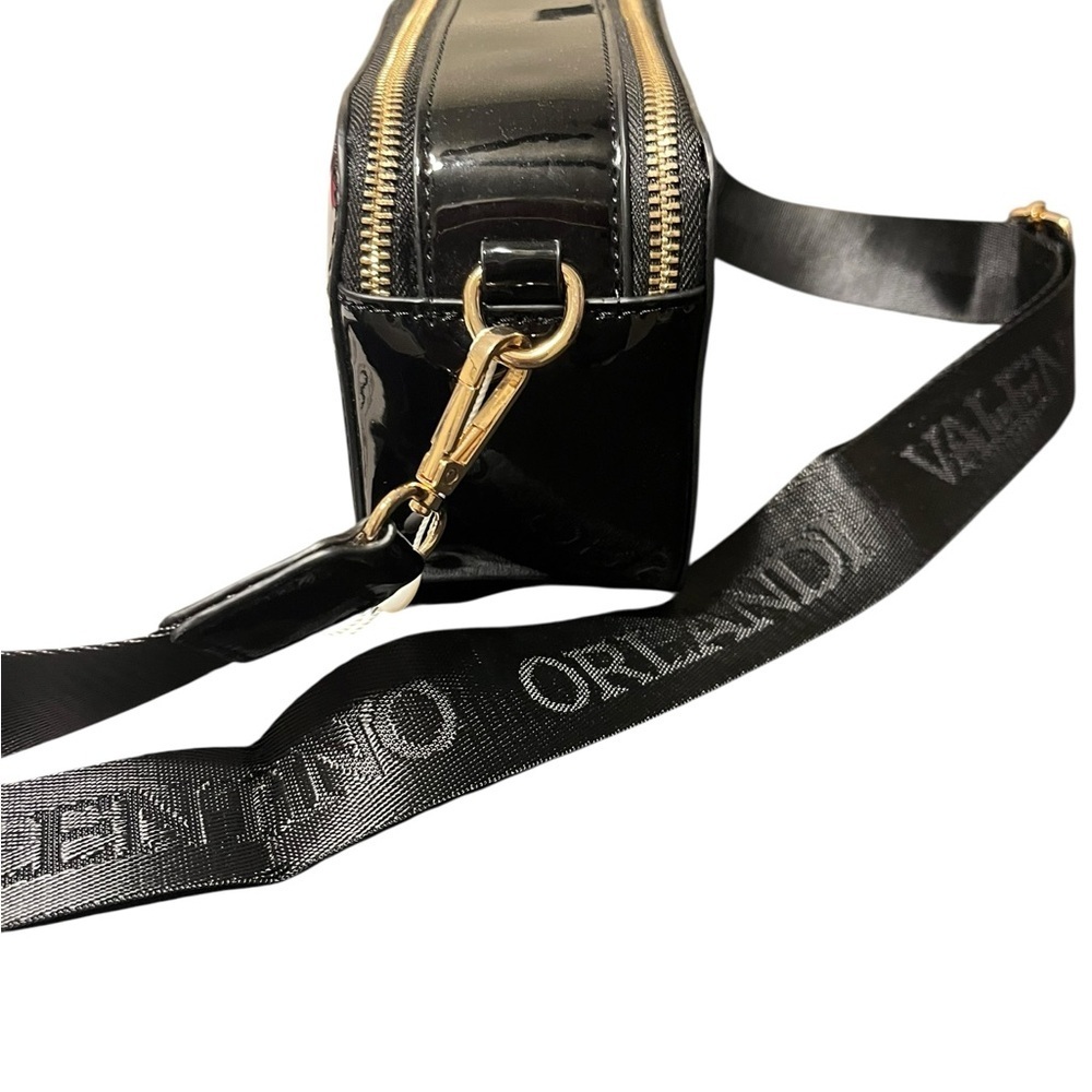 Valentino Orlandi Black Patent Crossbody Bag NWT - Picture 4 of 5